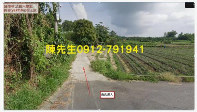台南關廟法拍農地-8