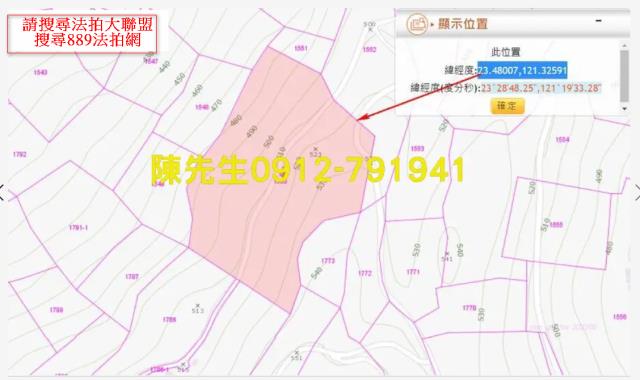 花蓮萬榮法拍農地-2