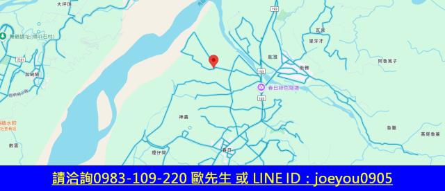 花蓮玉里拍賣農地-7